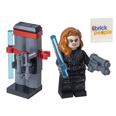 Imagem de LEGO Super Heróis: Viúva Negra da Torre dos Vingadores Batalha com Suporte de Armas