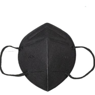 Imagem de 1 Unidade Mascaras Kn95 PRETO Protecao 5 Camada Respiratoria - Prospec