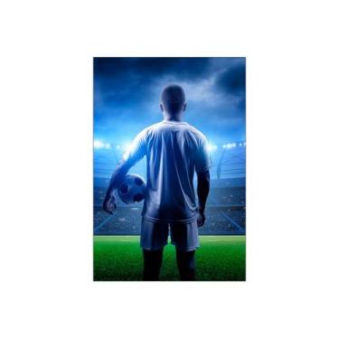 Imagem de Painel De Festa Vertical 1,50 x 2,20 - Jogador de Futebol 003 - Via Co