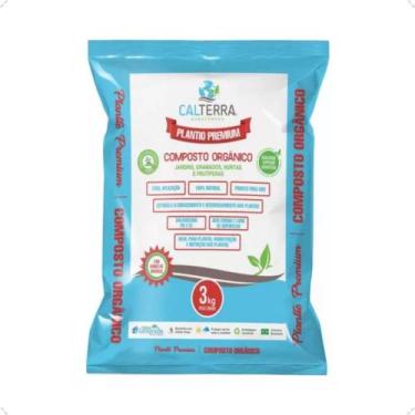 Imagem de Composto Orgânico 3 Kg Calterra Substrato Saco Qualidade Premium - INS