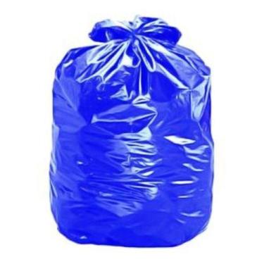 Imagem de Saco Para Lixo Azul 75X90X004 100L Com 100Un - HIGIPACK