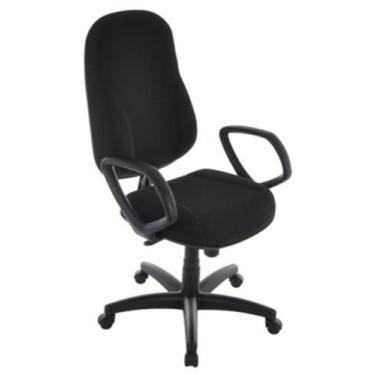 Imagem de Cadeira Presidente com Braços Linha Classic Preto - Design Office Móve