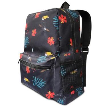 Imagem de Mochila Escolar Estampas Universitária Resistente Feminino Masculino M