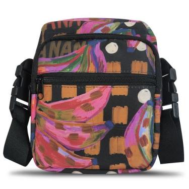 Imagem de Shoulder Bag Estampada Bolsa Transversal Pochete Mini Mochila 09 - Pau