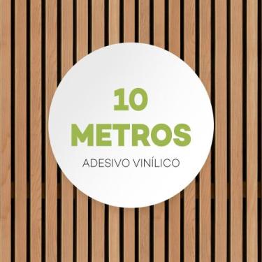 Imagem de Papel De Parede Adesivo Ripas De Madeira Clara Lavável - Criptonita, 1