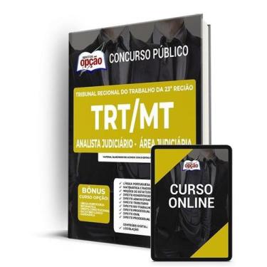 Imagem de Apostila TRT-MT - Analista Judiciário - Área Judiciária