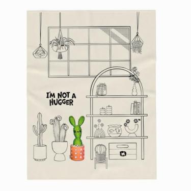 Imagem de Franco Collectibles Miniverse Plants Succulent Bedding Super Soft Cozy Plush Throw, 116.8 cm x 152.4 cm, (Produto Oficialmente Licenciado)