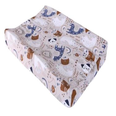 Imagem de Trocador Anatômico Impermeável Troca Fralda Bebê Menino Menina para Cômoda e Berço (Mundo Pet)