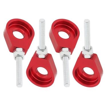 Imagem de Windance Ferramenta de ajuste de tensor de corrente de motocicleta, ajustador de alongamento de corrente de bloco de eixo de roda traseira adequado para Honda XR CRF 50 70 50cc-125cc ATV Pit Dirt Bike