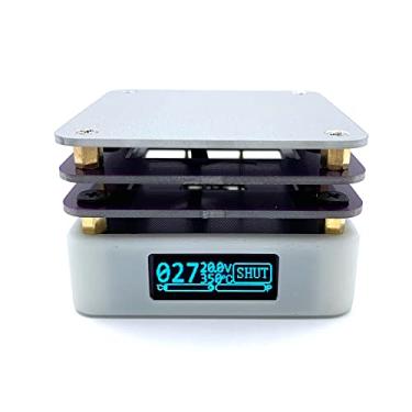 Imagem de Vislone Pré-aquecedor de placa quente de protocolo PD de 65 W, tela OLED, placa de circuito impresso, placa de aquecimento de solda, estação de retrabalho, plataforma de pré-aquecimento, ferramentas