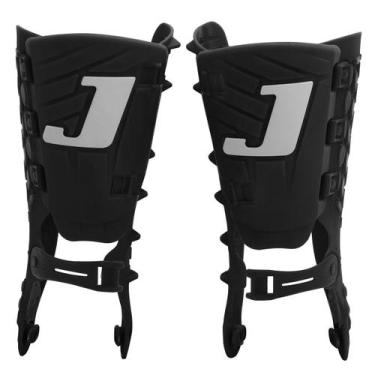 Imagem de Carcaça Armadura Infantil Bota Jett Lite Proteção Par Esportivas, Pret