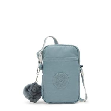 Imagem de Kipling Bolsa tiracolo feminina Tally Mini, Cinza relaxado, 4.4''L x 6.9''H x 1''D