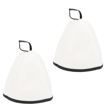 Imagem de Chapéu de Sauna, Chapéu de lã Absorvente de água Espessada para Homens Mulheres Com Elasticidade e Respirabilidade, Chapéu de Banya Suave para Banho de ou Sauna para