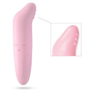 Imagem de Vibrador feminino ponto g golfinho estimulador clítoris liso - youvibe