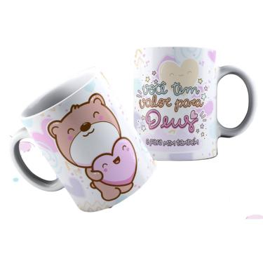 Imagem de Canecas Evangélicas Personalizadas Fé e Inspiração em Cada Gole