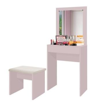 Imagem de Penteadeira em Mdp Sofia com Banqueta Cancun - J&A Móveis