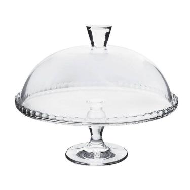 Imagem de Boleira em Cristal com Pé - 26x32cm