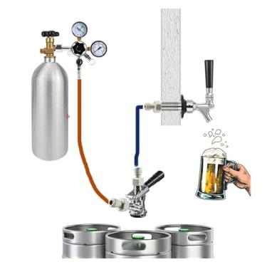 Imagem de Fabricação caseira de cerveja Tubing Quick Joint. 9.5mm(3/8) push fit x 5/8'' female adapter,Homebrew Hose Quick Connecter for Keg Coupler,Tap Shank Acessórios para vinho(Type 3)