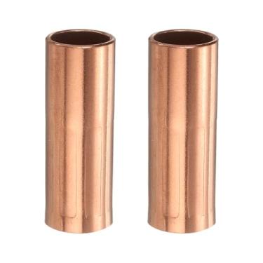 Imagem de HARFINGTON 2 peças de bocal de pistola de solda Mig 1,5 cm orifício 21-62F bocal de pistola de soldagem a gás cobre niquelado acessório de pistola de soldagem para pistolas de solda 100L/Tweco Mini/#1