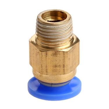 Imagem de 1 pc Conector de encaixe reto pneumático PC4-01 1. 75mm ou PC6-01 3. 0mm tubo pneumático para 4mm ou 6mm ODIO Tubo de impressora 3D reprap YYDFPIIA (Color : Port Diameter 6mm)