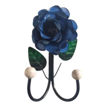 Imagem de Cabide de 2 ganchos em ferro / Porta toalha 2 ganchos em ferro / Varia