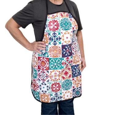 Imagem de Avental De Cozinha Lavanderia Impermeável Plus Size Grande - BemPrat, 