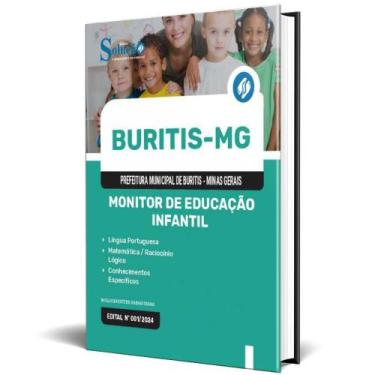 Imagem de Apostila Prefeitura Buritis Mg 2024 Monitor Educação - Editora Solucao