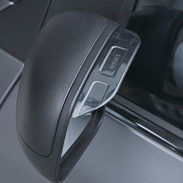 Imagem de Espelho retrovisor de carro, sobrancelha, chuva, sobrancelha, decoração para Mercedes-benz new Smart 453 fortwo forfour