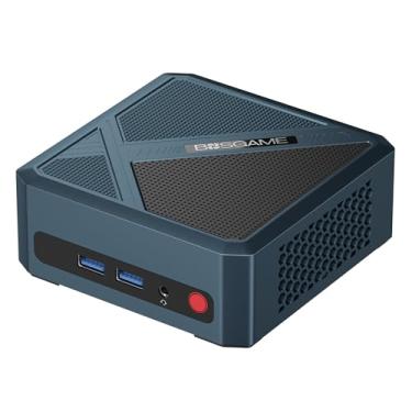 Imagem de BOSGAME Mini computador de mesa H77 com AMD Ryzen 7 7735HS CPU de 8 núcleos e mini PC para jogos GPU de 12 núcleos, 32 GB DDR5 RAM 512 GB PCIe4 SSD Mini PC, HDMI duplo, 4 USB, tela tripla, 4K UHD,