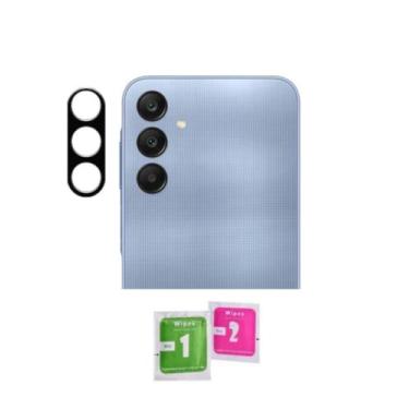 Imagem de Película Da Câmera Vidro Lente 3D Para Samsung Galaxy A25 5G - Genéric
