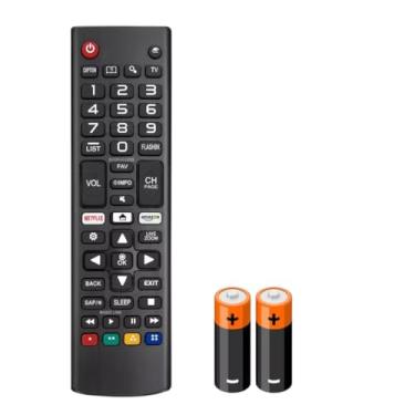 Imagem de Controle Remoto Compatível com Smart TV LG Todos os Modelos LCD LED 4K UHD, com Pilhas Integradas