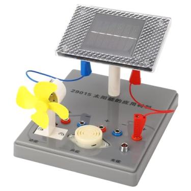 Imagem de Kit Experimental de Conversão de Energia, Experimento de Geração de Energia de Alta Energia para Escola Júnior Experimento Robusto e Durável de Células Solares, Sondas de Teste e