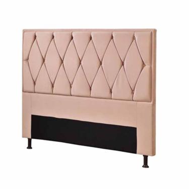 Imagem de Cabeceira Js Irlanda Estofada 0,90M 78090 1701 Rose
