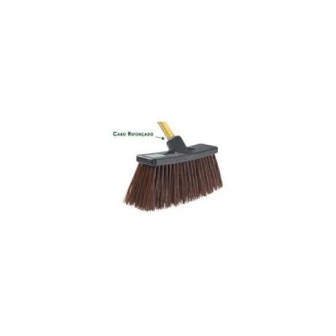 Imagem de Vassourão Cepa Plástica com Cabo 30 cm  38018  - Odim