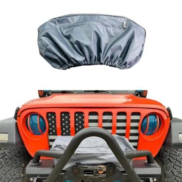 Imagem de DORAHUA Capa Para Guincho, Tecido Oxford 600D Resistente, À Prova D'Água E Poeira, Acessórios De Proteção Ambientes Internos/Externos, Compatível Com A Maioria Dos Guinchos Elétricos 8.000 17.500 Li