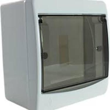 Imagem de Quadro De Distribuição Plástico Sobrepor 3-4 Fumê - Bet Plásticos