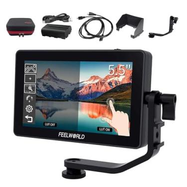 Imagem de FEELWORLD F6 Plus 6 "Touch Screen Dslr Camera Monitor De Campo Com 3D Lut Small Full Hd 1920X1080 Ips Screen Suppor 4K Hdmi Inclui Braço De Inclinação + Bateria + Carregador…