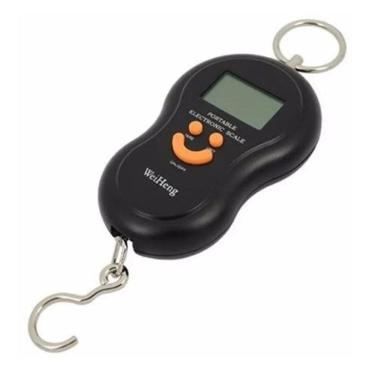 Imagem de Kit 2 Balança Digital Gancho Portátil Viagem Bagagem Sacola