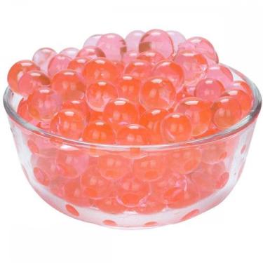 Imagem de 50.000 bolinhas de gel vermelha orbeez p/ decoração de vasos e pistola