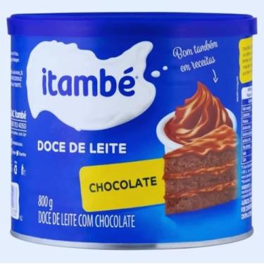 Imagem de Doce de Leite Itambé 800g – Sabores Chocolate ou Coco • Cremoso e Delicioso (Chocolate)