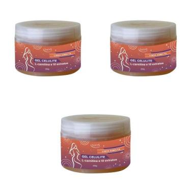 Imagem de Gel Extratos 3 Unidades Redutor - Lucy's