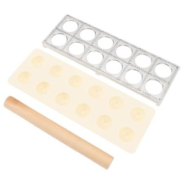Imagem de LiebeWH 12 Buracos Ravioli Maker Sturdy Bosco Cutter Cutter Set para Gather de Família de Cozinha Em Casa