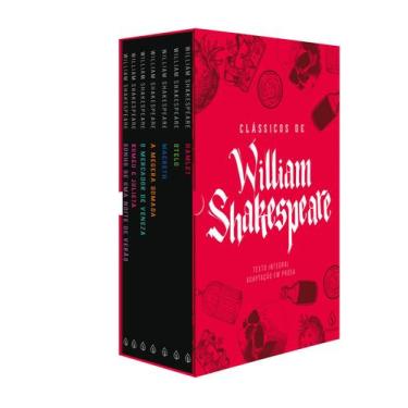 Imagem de Kit 7 livros - Box Classicos de William Shakespeare - Principis Romeu 