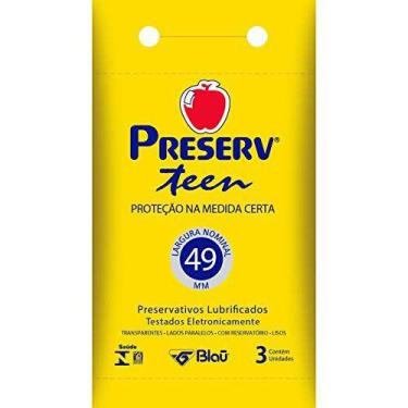 Imagem de Preservativo Preserv Teen com 3 Unidades