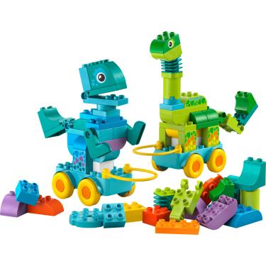 Imagem de LEGO® DUPLO - Dinossauros 3 em 1 sobre rodas
