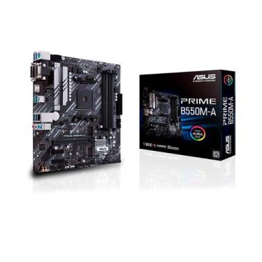 Imagem de Placa Mãe Asus Prime B550m-a, Amd Am4, Matx, Ddr4 .