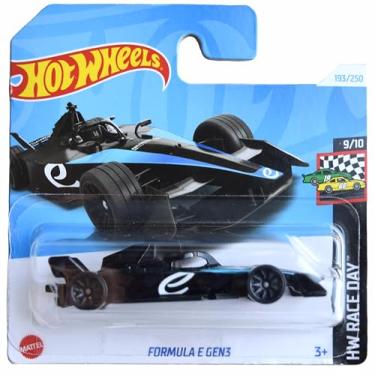Imagem de Hot Wheels Formula E Gen3, HW Race Day 9/10 [Black/Blue] 193/250 Short Card
