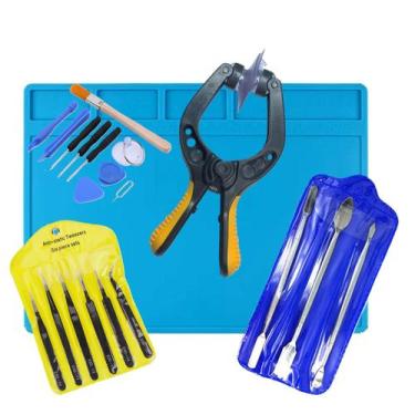 Imagem de Tapete Antiestatica 20x28cm Kit c/ Ventosa Pro e Acessórios - Pengi