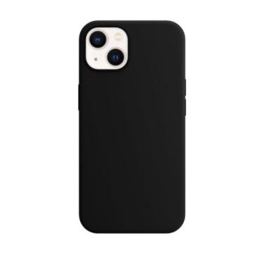 Imagem de Capinhas de Silicone Compativel Com Iphone Case Aveludada Premium Todos os Modelos (Preto, IP-14)