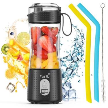 Imagem de Liquidificador portátil TastLi Personal Mini para batidos USB-C Black